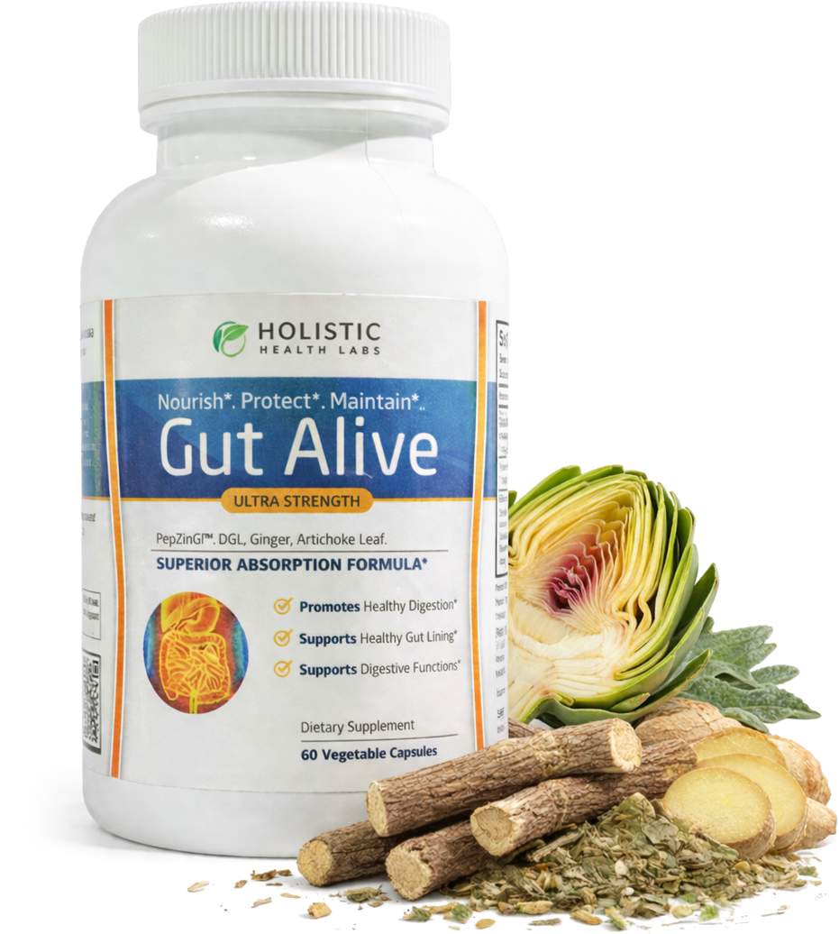 Gut Alive with natural ingredients